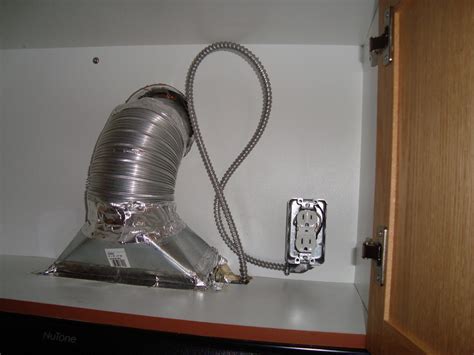 range hood junction box|how to connect range hood.